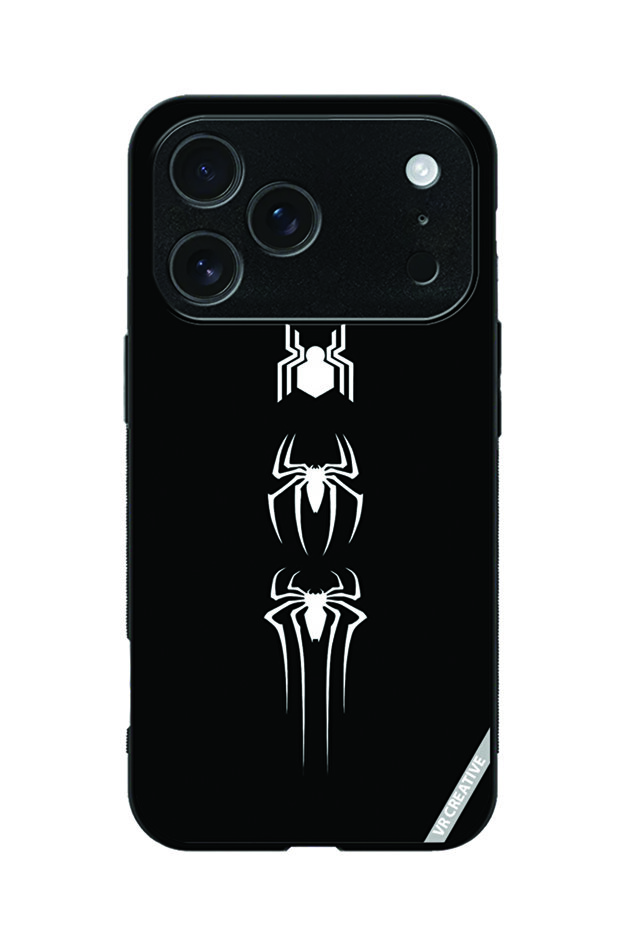 Protective Case Cover For Apple iPhone 17 Pro Max Spiderman Design Multicolour