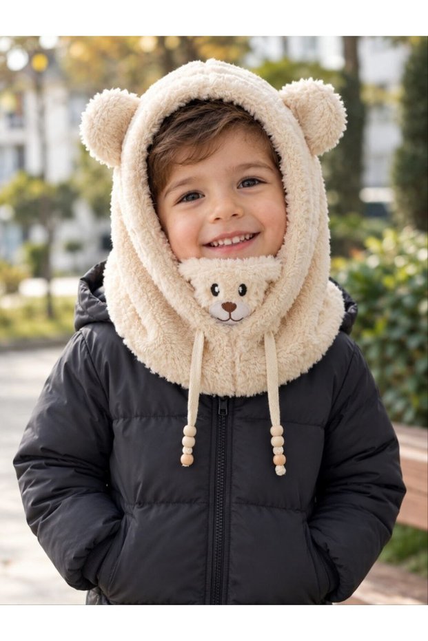 Teddy Bear Snow Mask Children's Balaclava