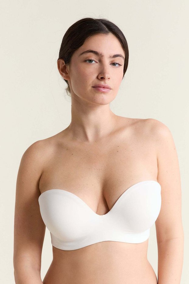 Strapless Lightly Lined Bra With Removable Straps