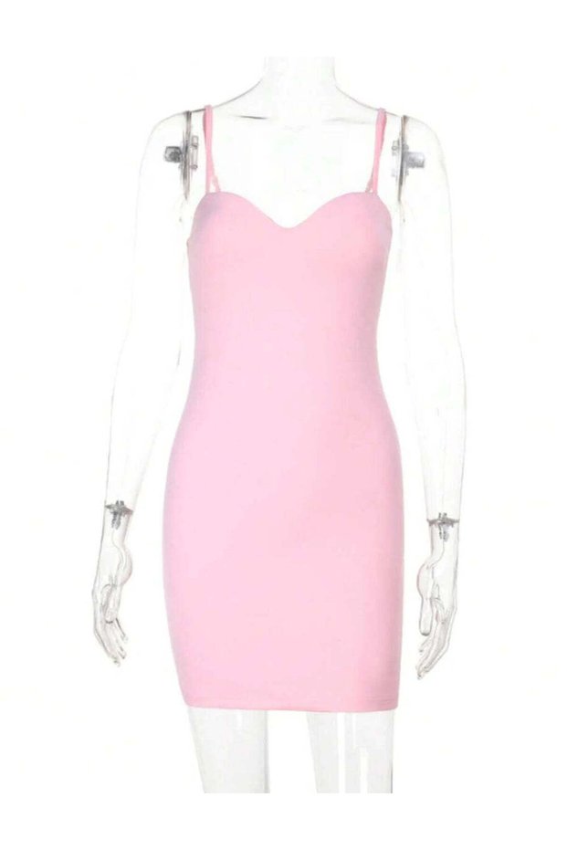 Rochie mini, roz