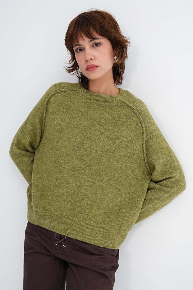 Crew Neck Knitwear Sweater K3484