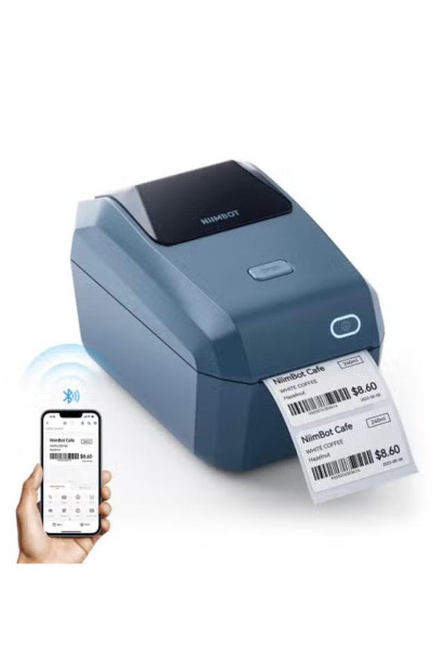 K3 SMART LABEL PRINTER SPACE BLUE.'3 Inch Label Maker with High-Speed