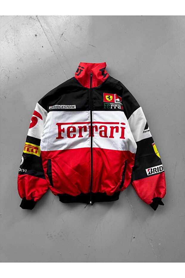Racing Sport Motors Retro Unisex Bomber Transitional Jacket