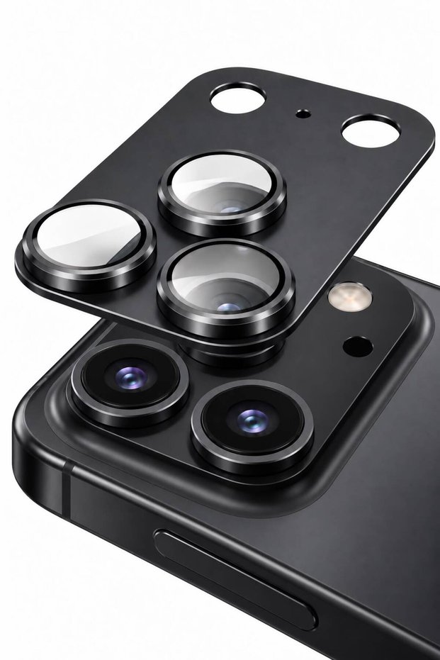 iPhone 18 Pro Premium Ar+ Af Smooth Framed Full Protection Camera Lens Protector