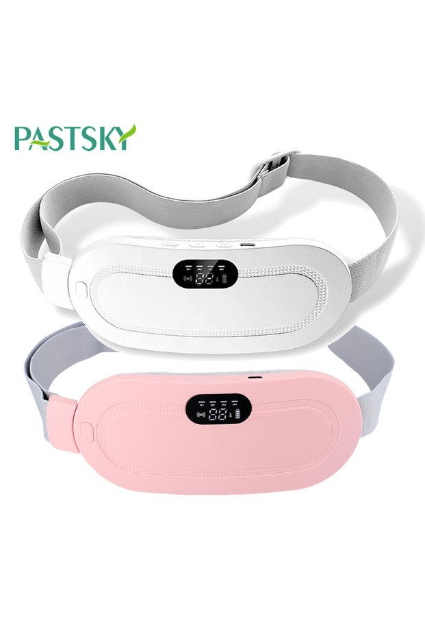 Electric Period Cramp Massager Vibrating Heating Belt