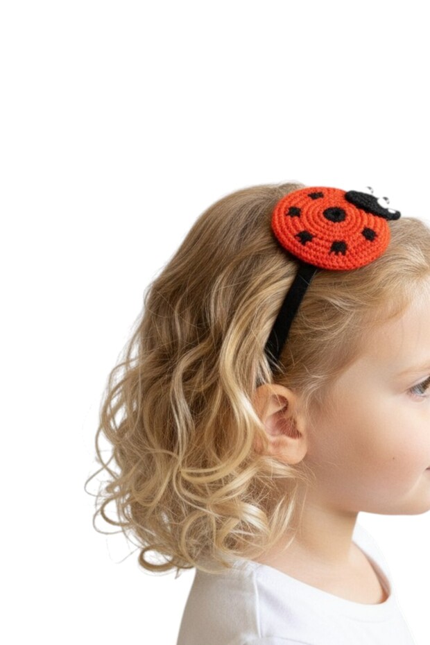 Ladybug Children's Crown - Handmade