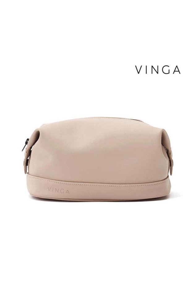 Vinga Baltimore Wash Bag - Beige