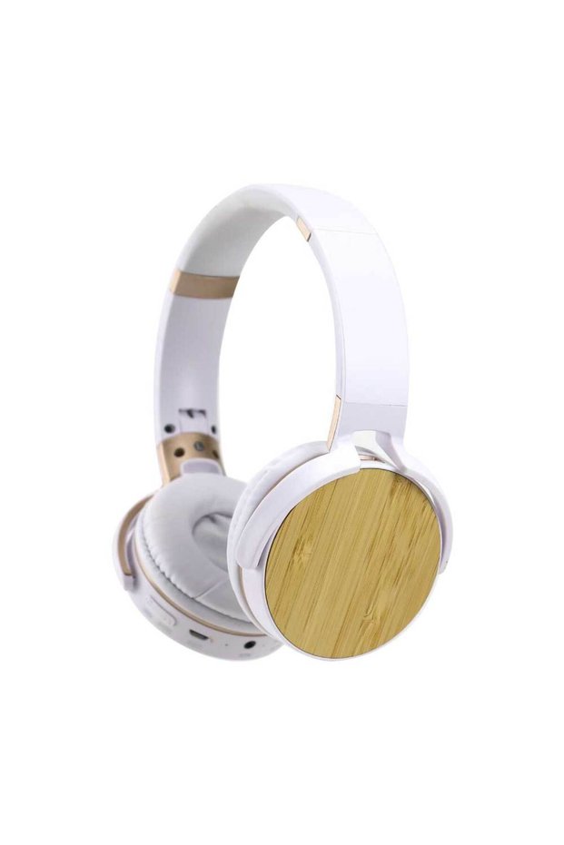 Bluetooth Headphone with Bamboo Touch
