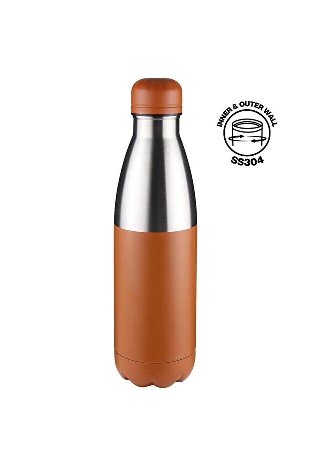Hopa - Double Wall Stainless Steel Water Bottle - Orange
