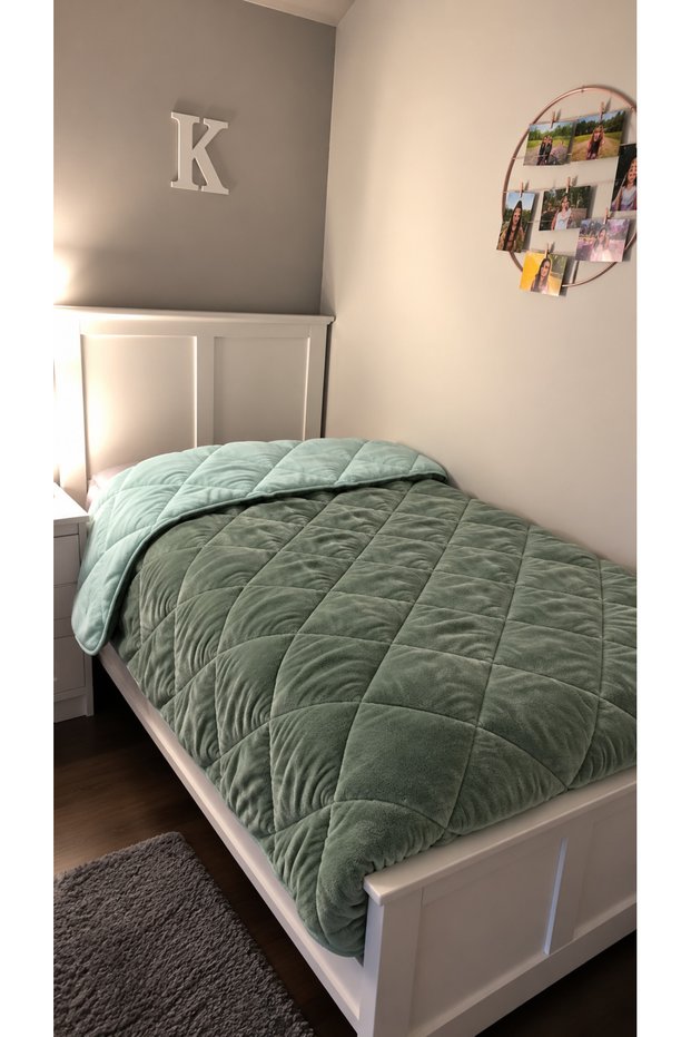 Single Welsoft Quilt 155X215 Double-Sided Soft Warm Winter Quilt