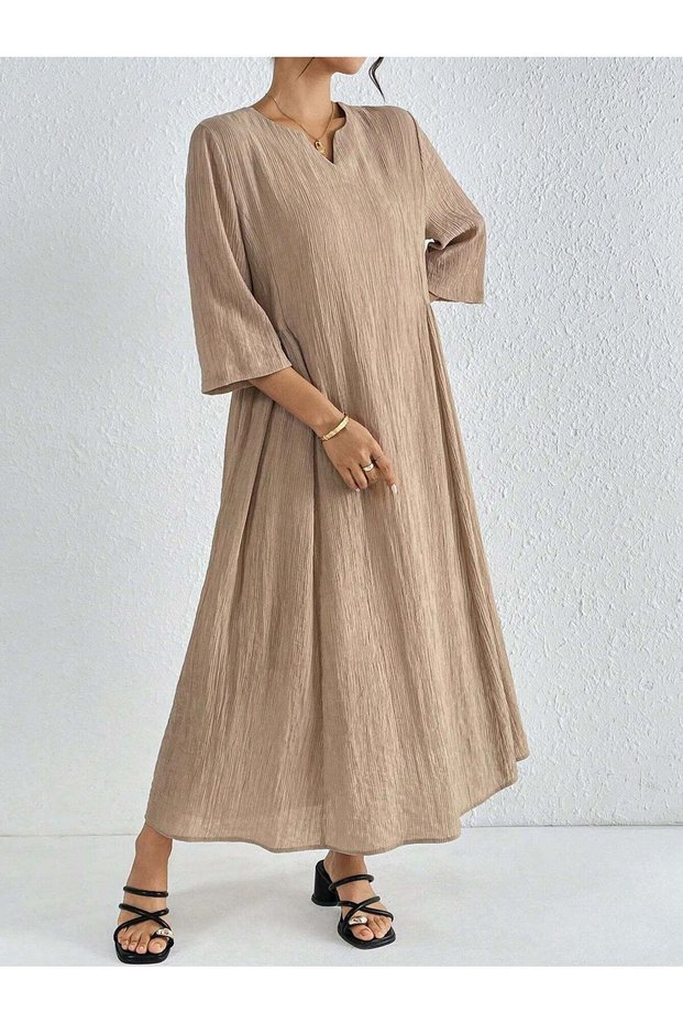 Maxi dress, beige