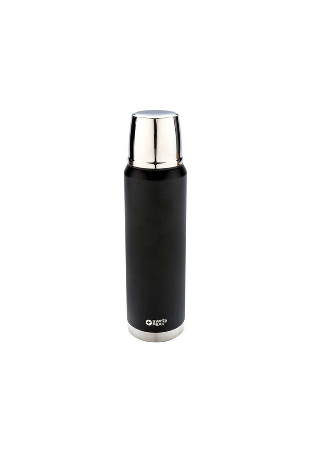 Elite - 1 L Copper Vacuum Flask - Black