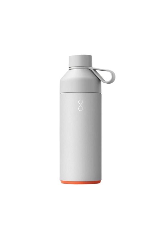 Reusable Insulated Stainless Steel Water Bottle 1L - Rock Grey
