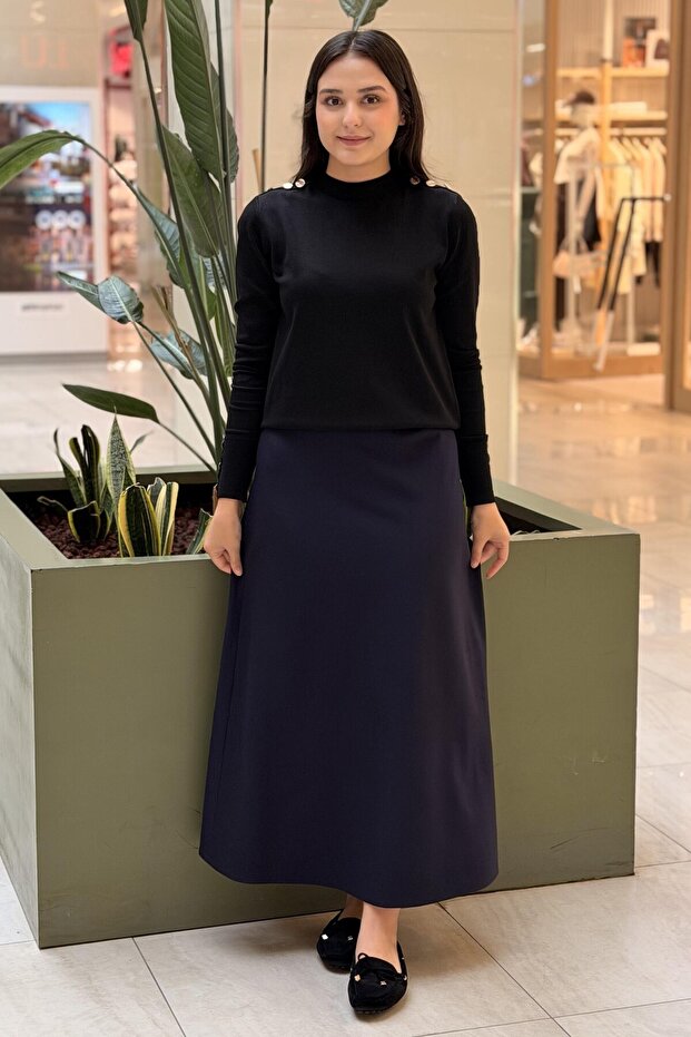 Steel Knitted Skirt