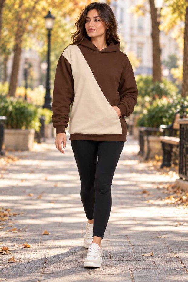 Special Design Custom Combination Hooded Sweatshirt