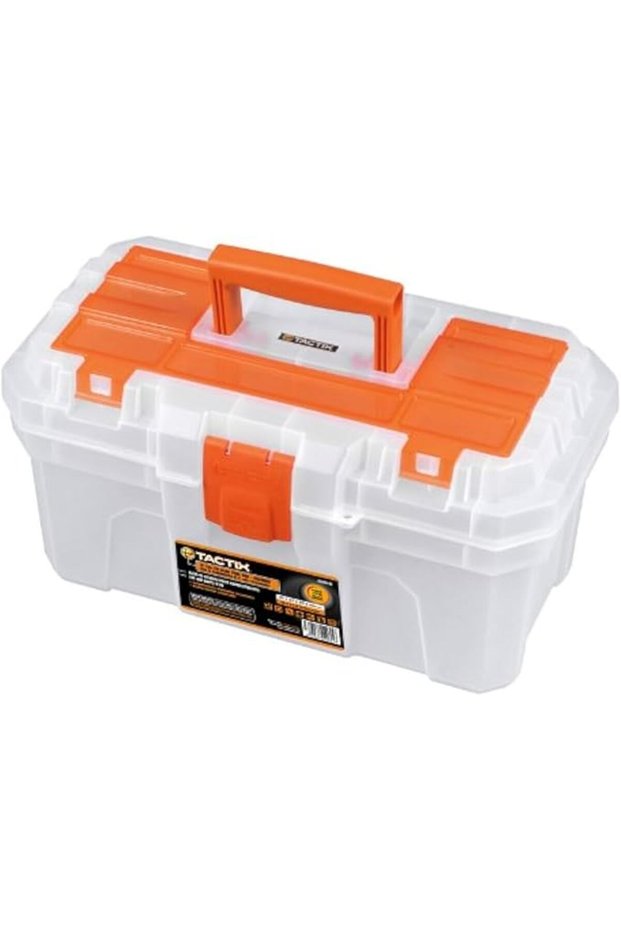 320110 Tool Box, 40cm, Black/Orange