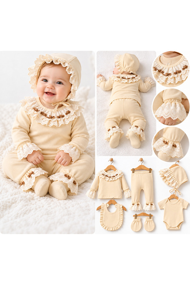 👶 Minicayzen 100% Cotton Blanket Hospital Discharge Set