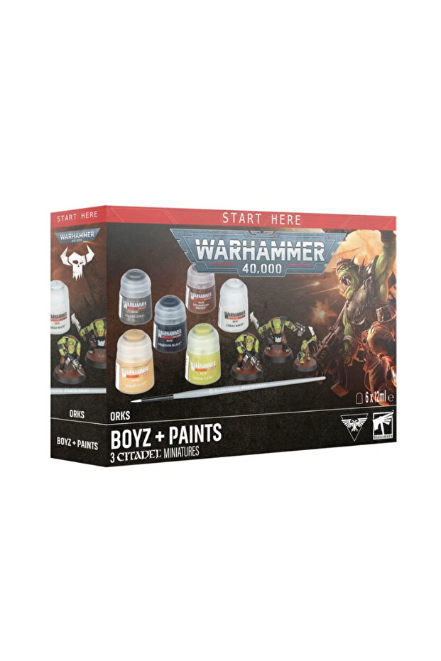 Set de vopsele Warhammer 40K Orks Boyz