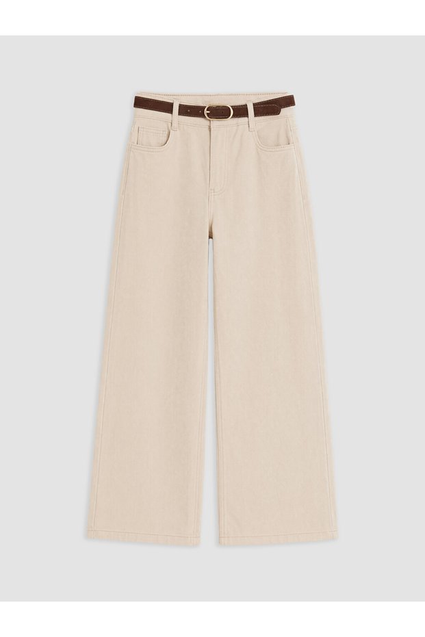 Quality Pieces from Çelebi Store: Girls' Gabardine Pants and Belt