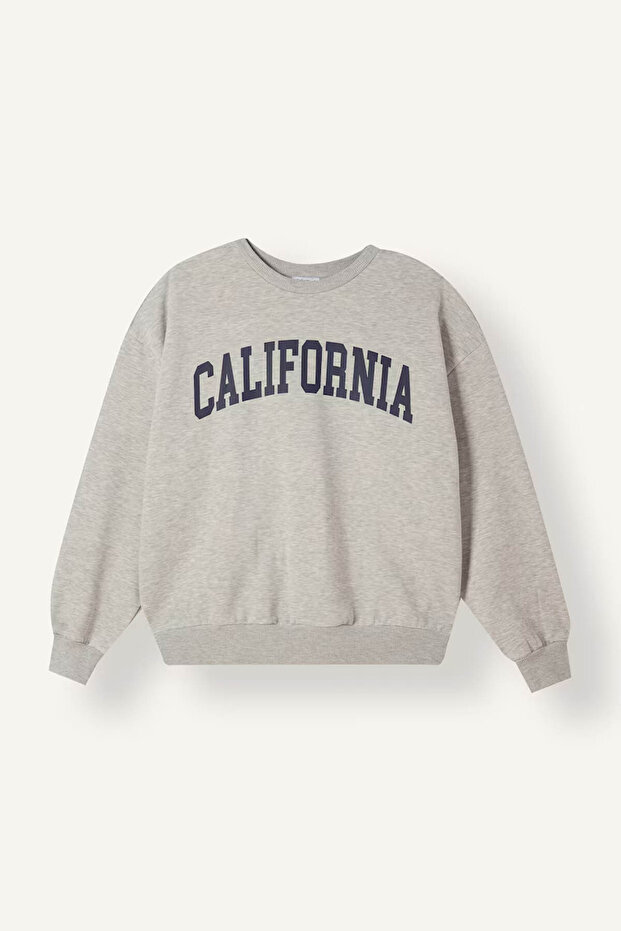 Women's Sweat I6357Ax/Gr110 Lt.Grey Melange