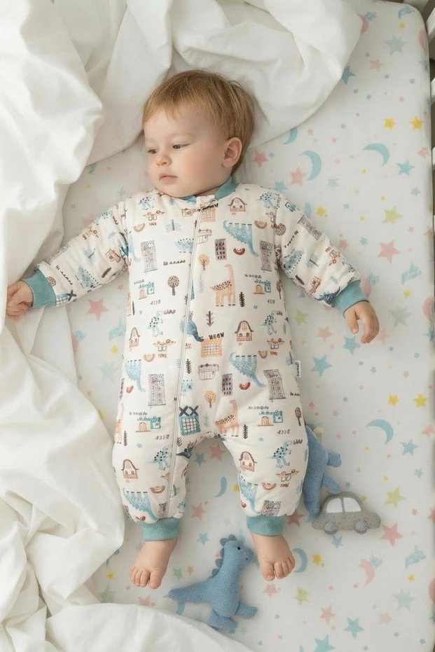 Boy's Sleeping Bag Cotton Pack Long Sleeve 2 Tog