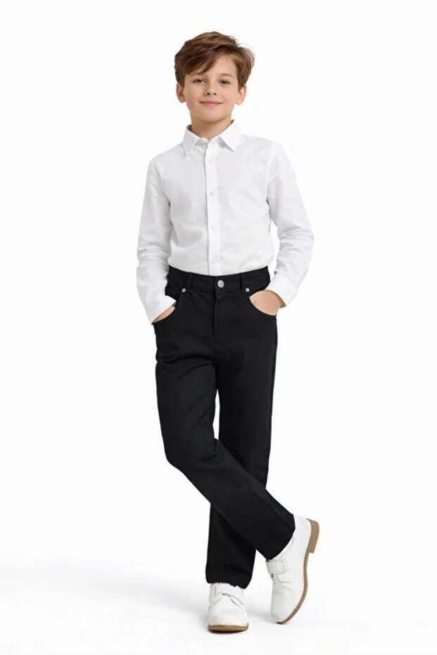 Boy's 23 April 29 October Performance Outfit Long Sleeve Shirt-Pants
