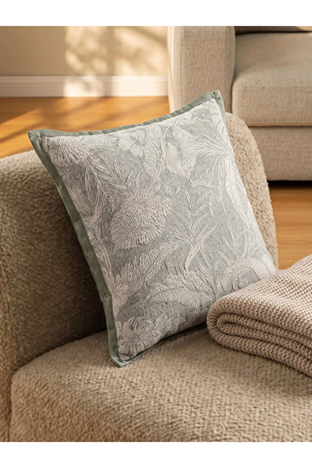 Patterned Cushion Cover - 45X45Cm, Grey