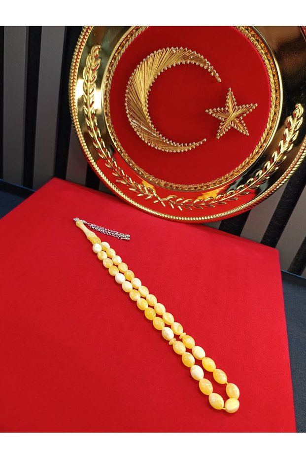 Powdered Amber Prayer Beads Drop Amber Comparison