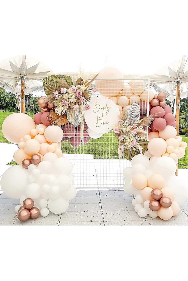 Pastel Balloons 20PCS Pack – 12 Inch Macaron Latex Balloons for Birthday Party, Baby Shower, Wedding, Gender Reveal & Celebration Decorations (Peach)