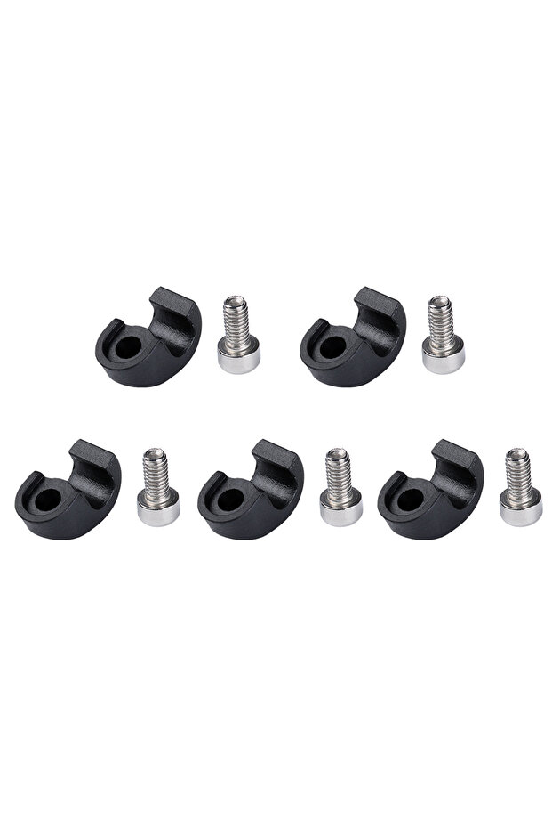 Black 5PCS MUQZI 5/10pcs Fork Brake Cable Guide Bike Brake Cable Adapter Brake Hose Clamp MTB Bike B