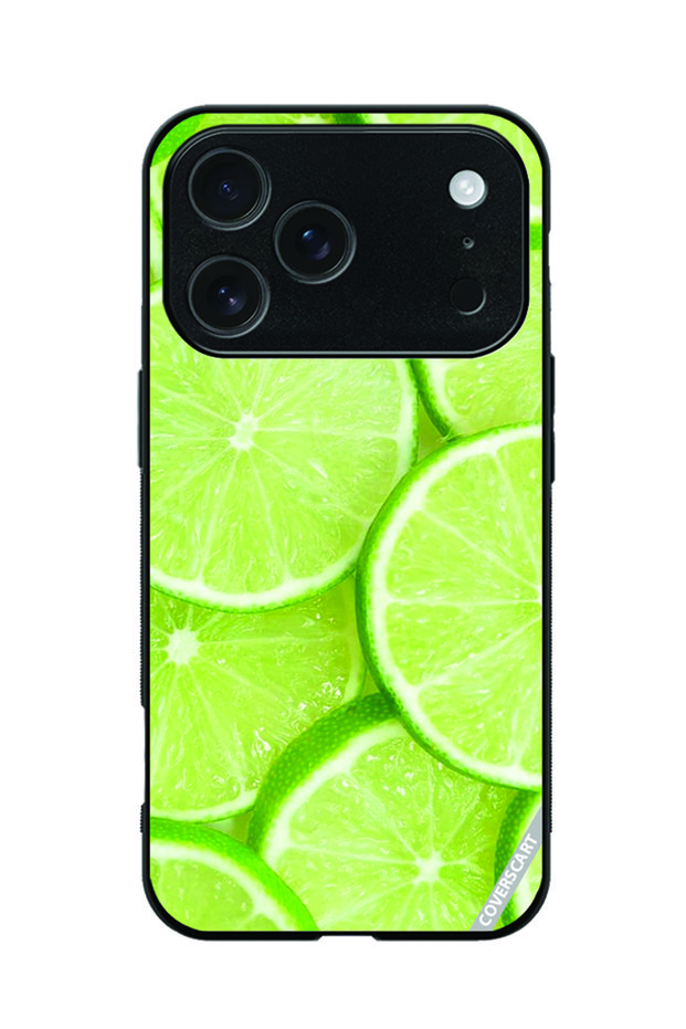 Protective Case Cover for Apple iPhone 18 Pro Max Sweet Lime Design Green