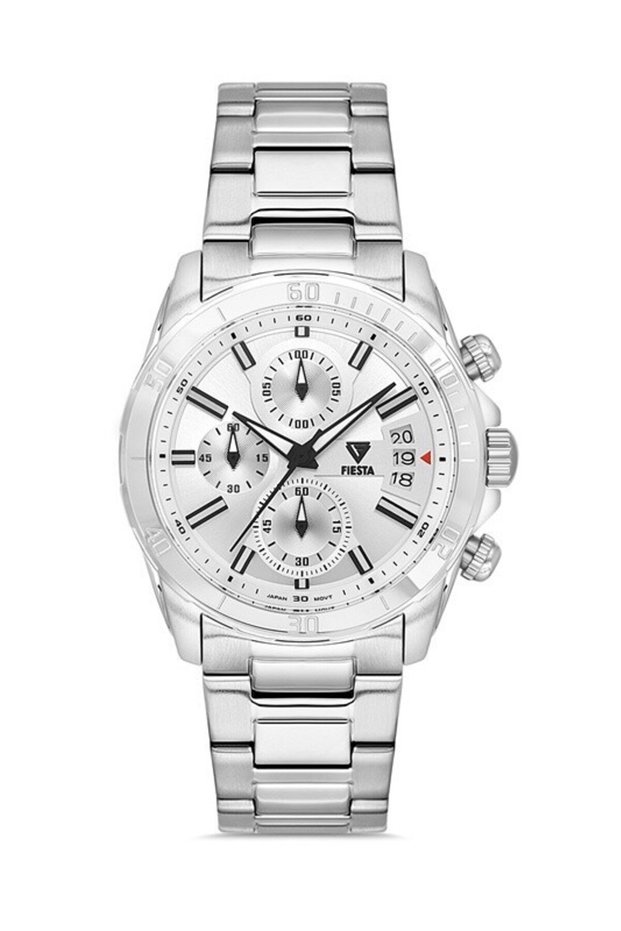F2718M Men's Wristwatch with Steel Strap