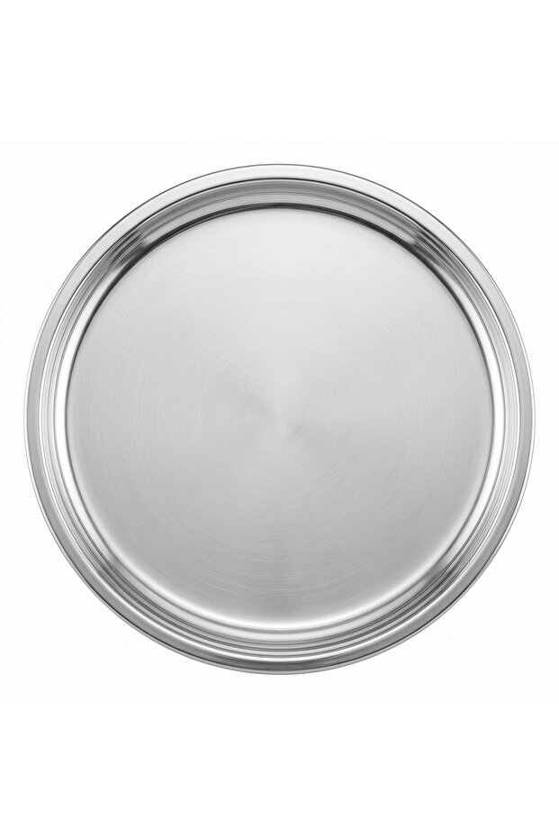 Stainless Steel Diplomat Serving Plate No:5 21.5 cm