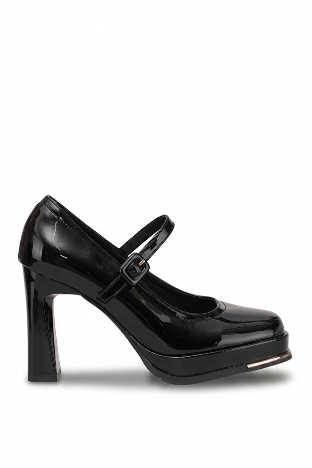 26Blg477-2 Women's Platform Shoes Black