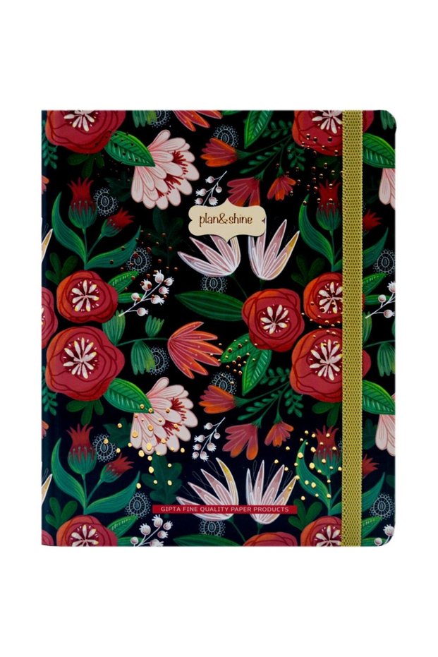 Plan&Shine Spiral Bound Hard Cover Notebook Planner A5 120 Sheets (5822) Model 3
