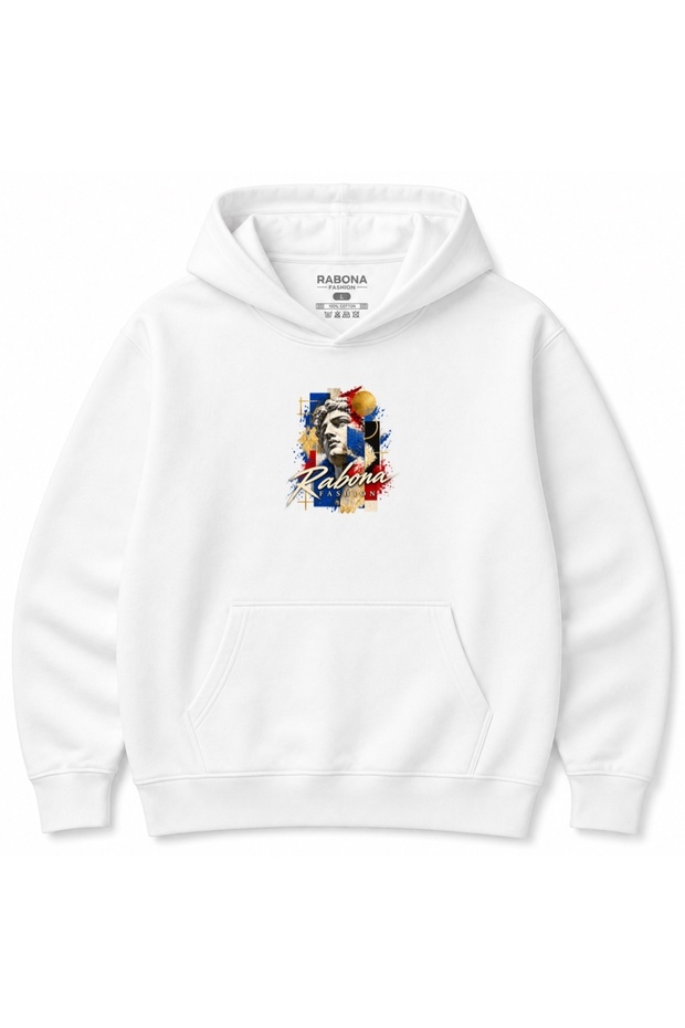 Rabona Classical Muse Urban Art Graphic Hoodie