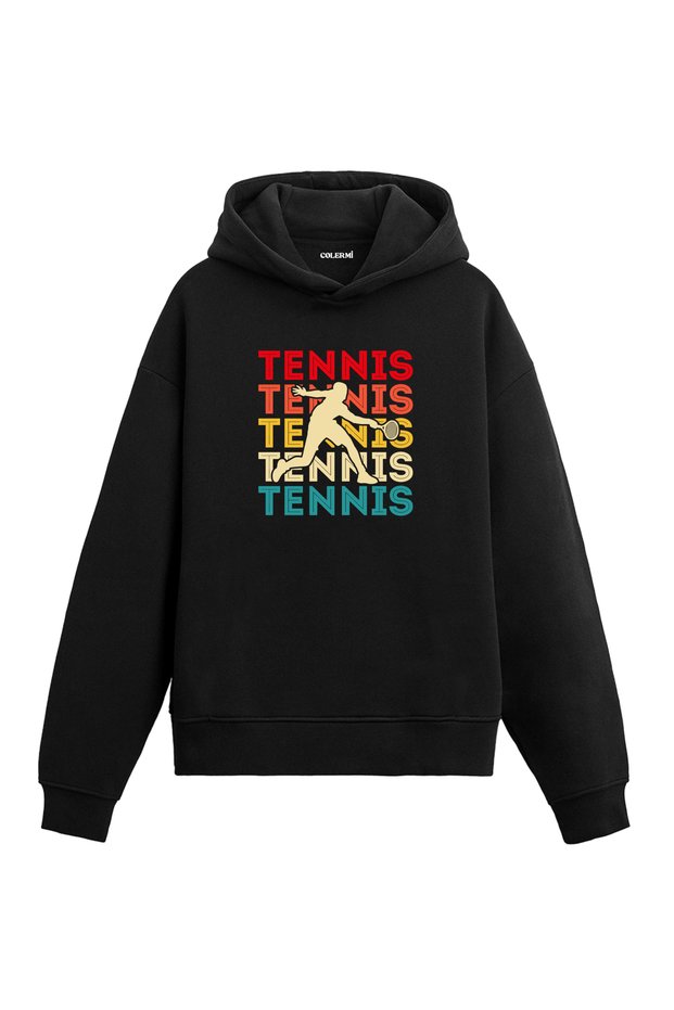 In My Mind, Hep Tenis Design Hooded Sweatshirt
