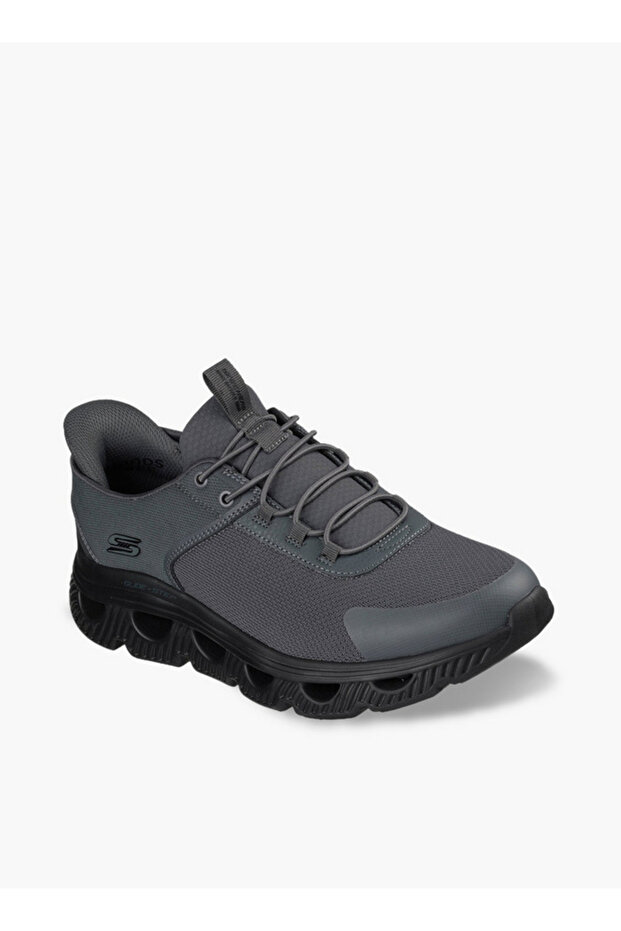 Men Bobs Arc Waves Slip-On Sports Shoes