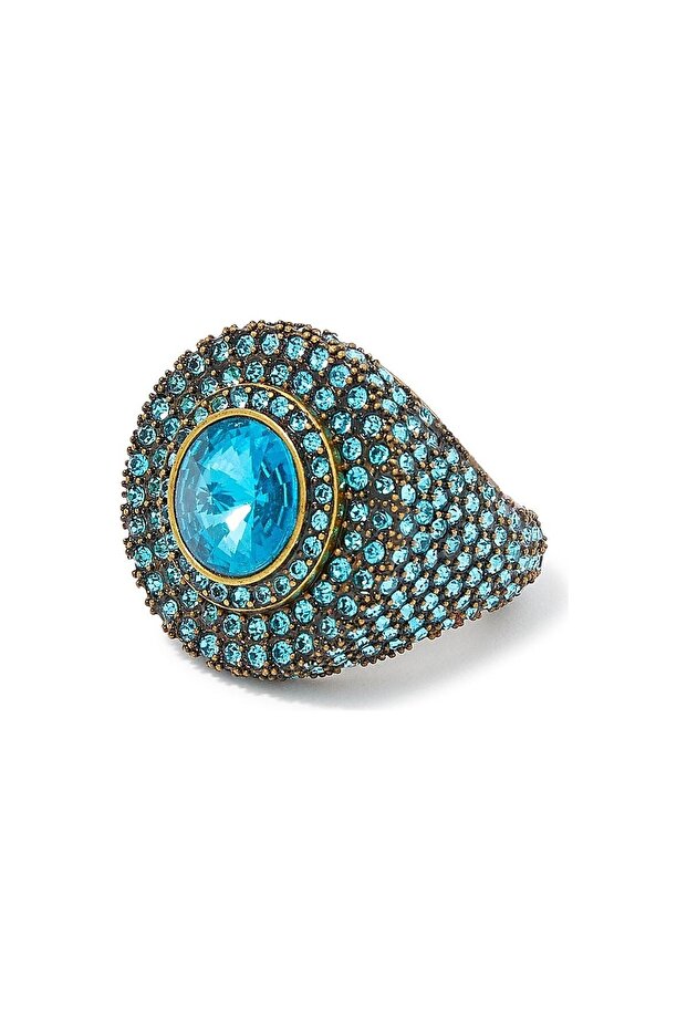 Pave Octavia Ring, Stylish Design with Brilliant Stone