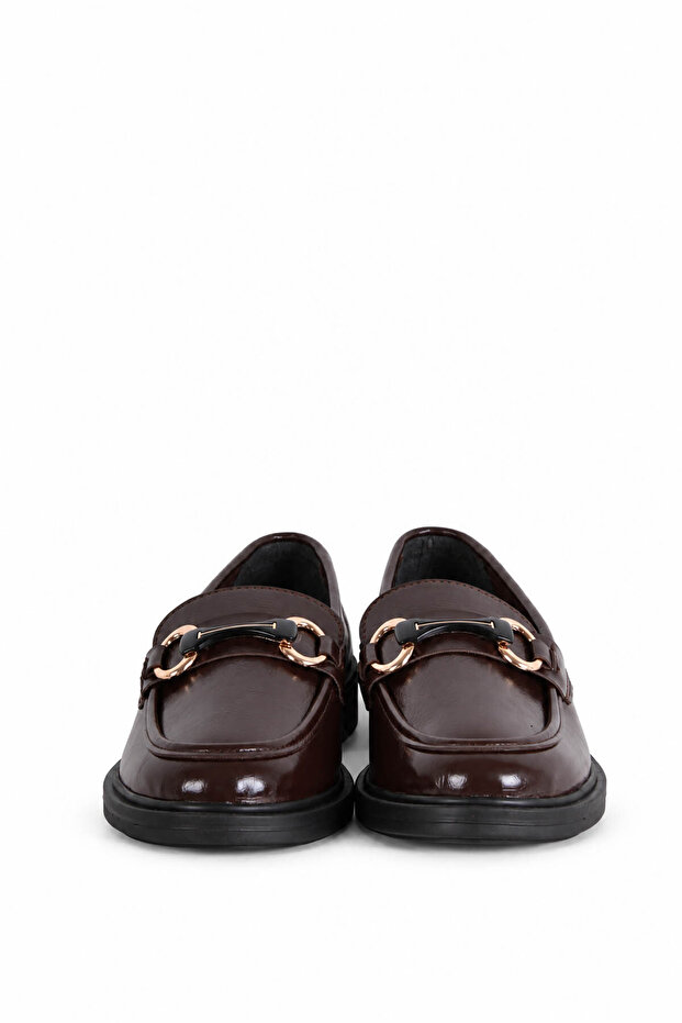 69-706 Brown Women's Loafer Shoes 27Ksd9000004