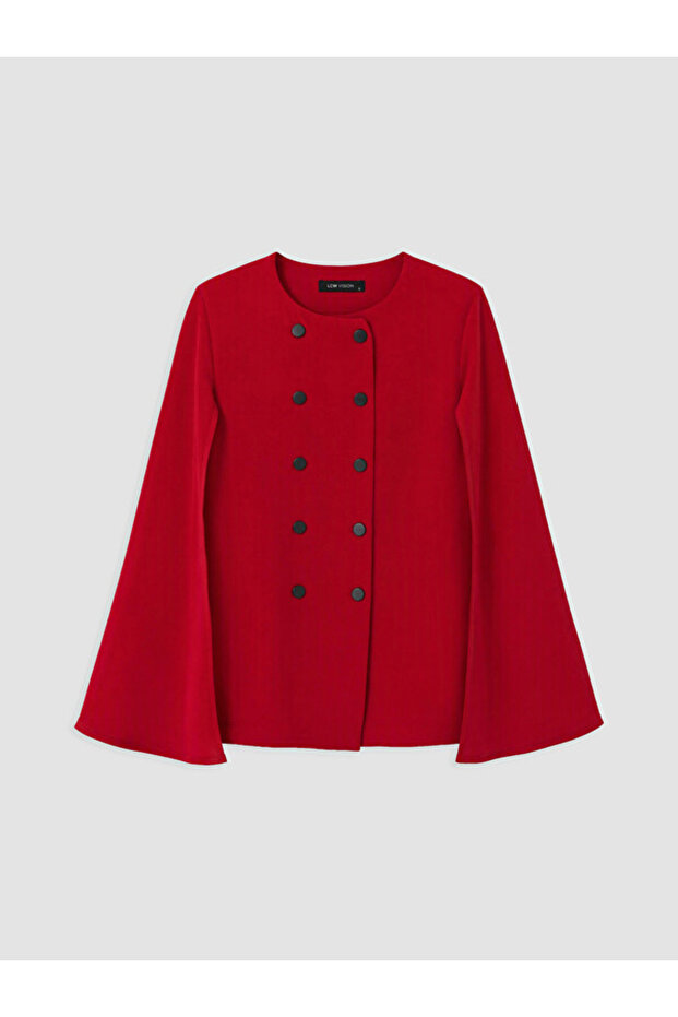 Timeless Clothing & Timeless Choices Zero Roba Collar Spanish Sleeve Blouse