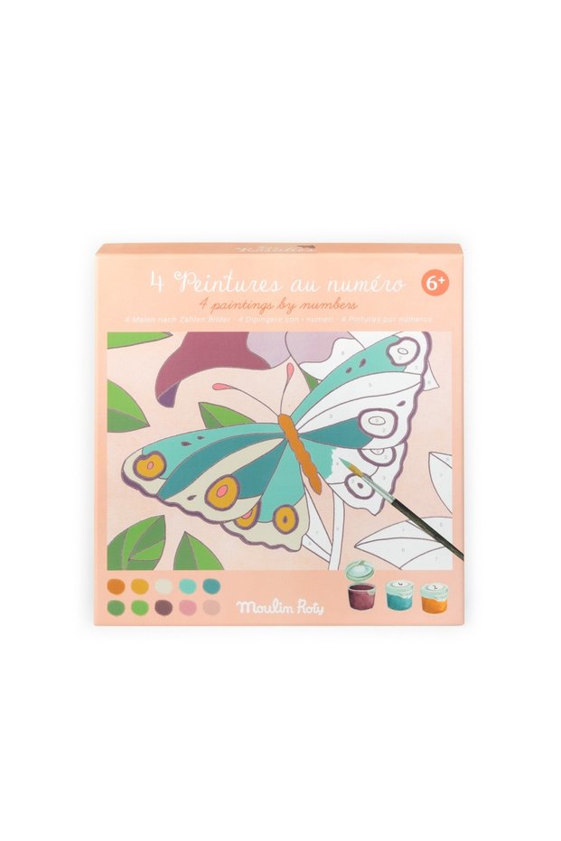 Creative paint-by-numbers set,