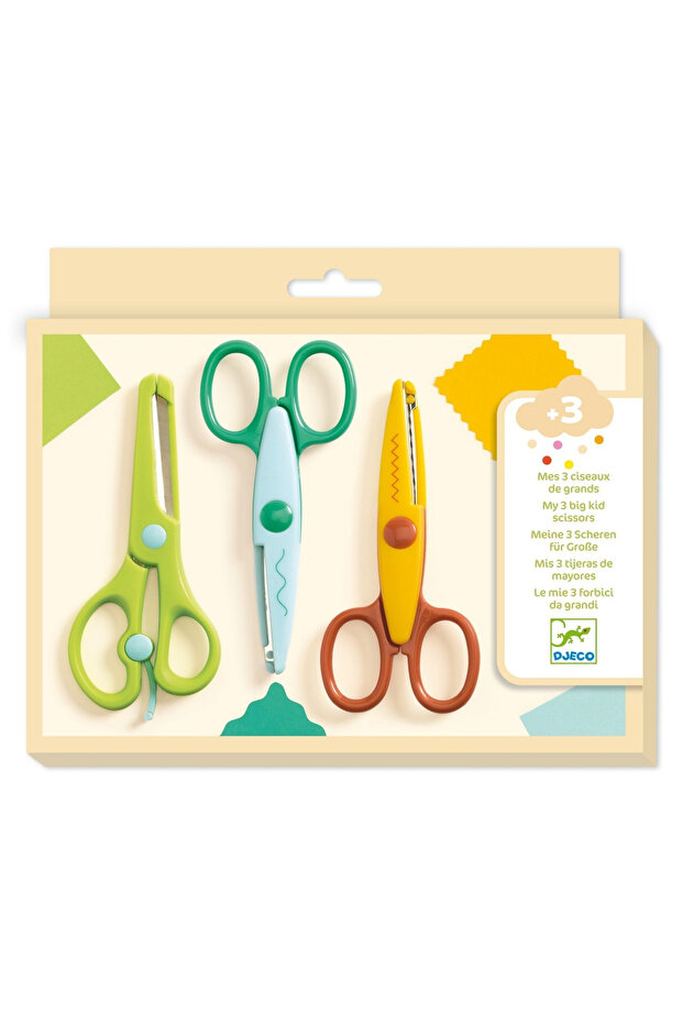 Set de 3 foarfece decorative