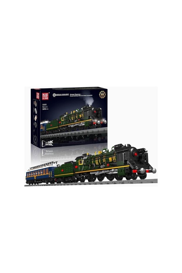 Mould King Orient Express Steam Locomotive 3898 Piece Luxury Building Set