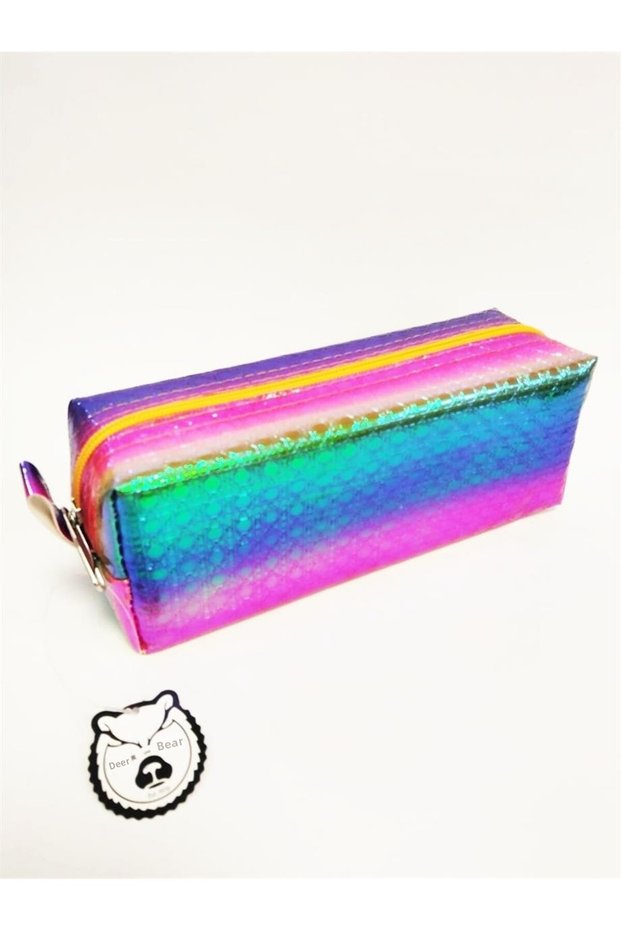 Rainbow Embossed Pencil Case Bd-Kcs080