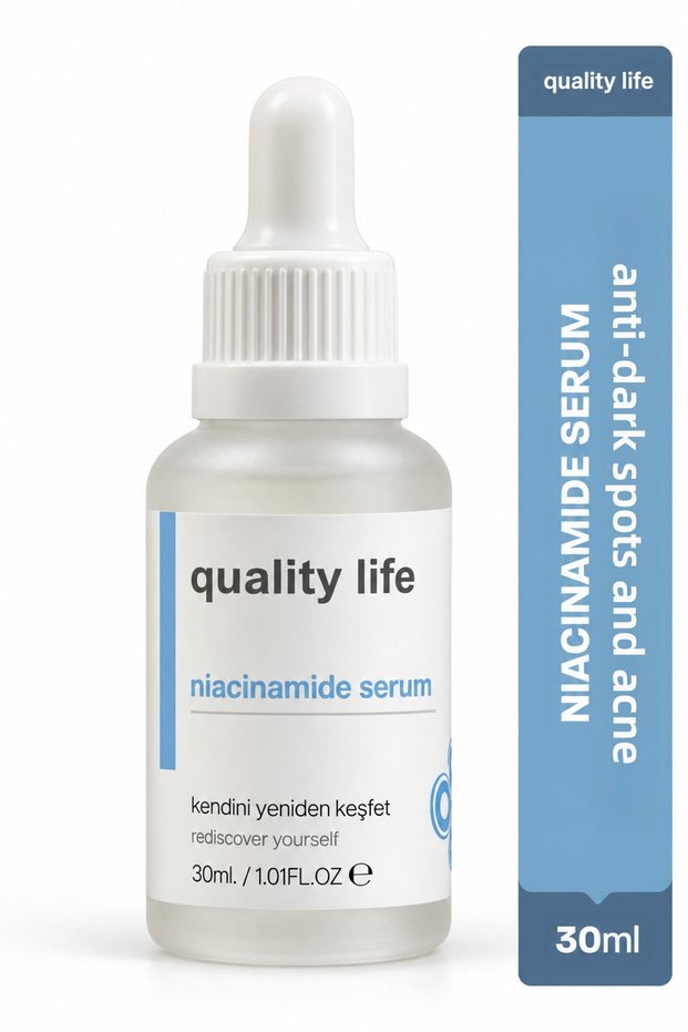 10% Niacinamide - Pore Firming Serum, 1% Zinc Blemish - Anti-Acne Acne Sebum