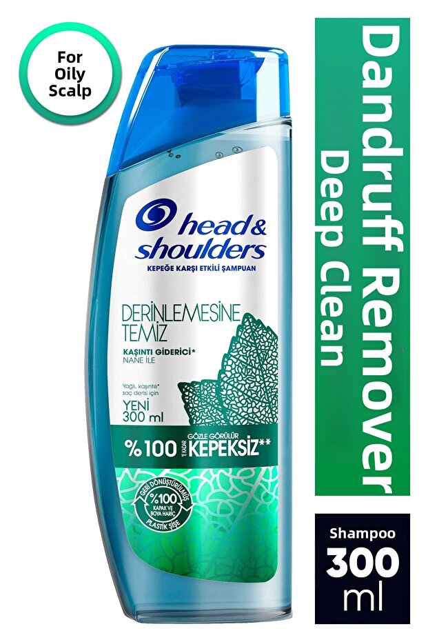 300 ml Shampoo. Go Deep Clean.