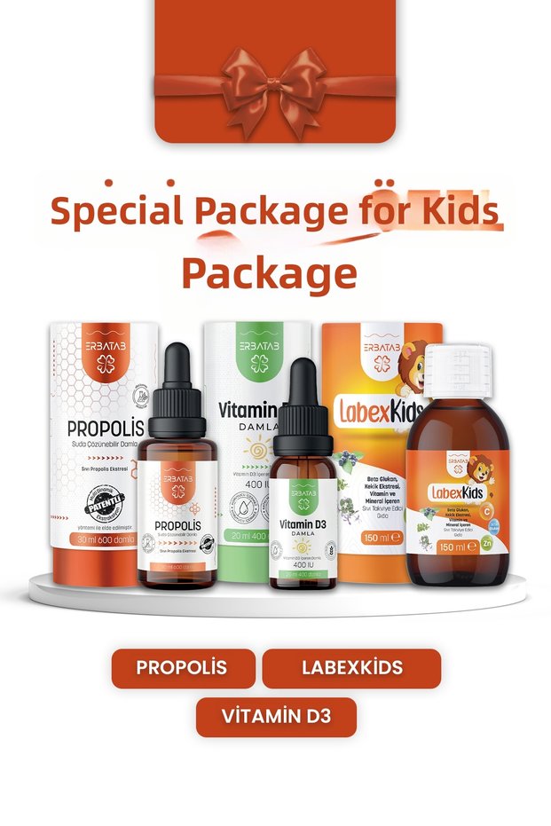 Special Package for Miniklars (Propolis, Vitamin D3, Labexkids)