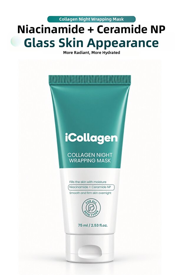 Peel-Off Collagen Mask - Glass-Skin Effect