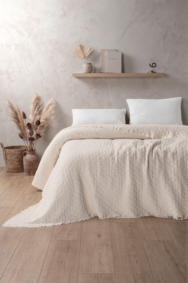Alba 100% Cotton Natural Double Pike